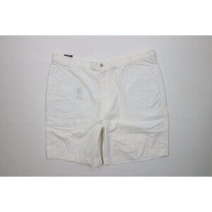 New Jos A Bank Mens Size 42 Blank Above Knee Golfing Golf Chino Shorts White